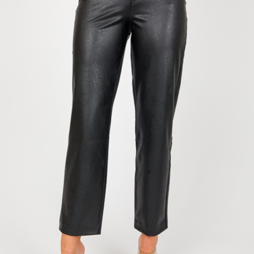 SPANX Black Straight Leg Pants